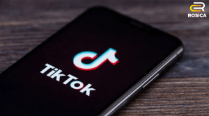 Phone with tiktok on it