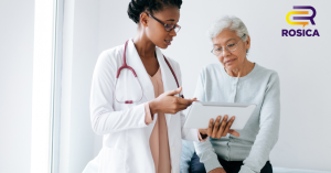 Doctor talking to Patient