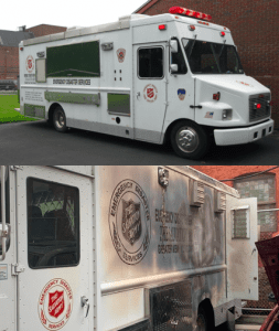 canteen before and after fire